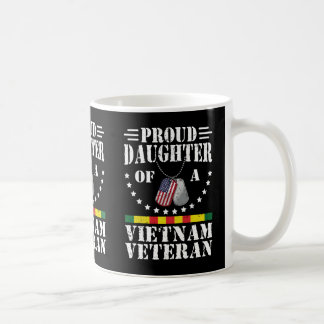 Trotse Dochter Van Een Vietnam Veteraan Patriottis Koffiemok