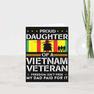 Trotse dochter van een Vietnam-veteraan vrijheid i Kaart