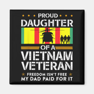 Trotse dochter van een Vietnam-veteraan vrijheid i Magneet