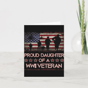Trotse Dochter Van Een Wwii-Veteraan S Wereldoorlo Kaart