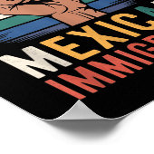 Trotse dochter van Mexicaanse immigranten 1 Poster (Hoek)