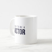 Trotse dokter koffiemok (Voorkant links)