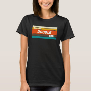 Trotse Doodle Papa voor Hond T-shirt