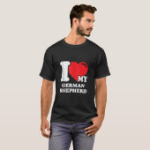 Trotse Duitse Herder Hond Mam Papa Design Tanktop (Voorkant volledig)