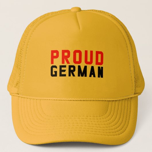 Trotse Duitser Trucker Pet (Voorkant)