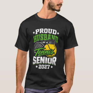 Trotse echtgenoot van een afgestudeerde Tennis Sen T-shirt