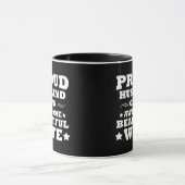 trotse echtgenoot van een geweldige , mooie vrouw mok (Midden)