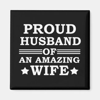 trotse echtgenoot van een geweldige vrouw magneet