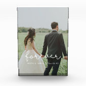 Trotse eeuwig dwaze bruiloft fotoblokken (Voorkant)