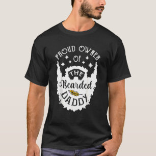 Trotse eigenaar van de bebaarde vader van de vader t-shirt