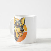 Trotse eigenaar van een Lancashire Heeler mok (Voorkant links)