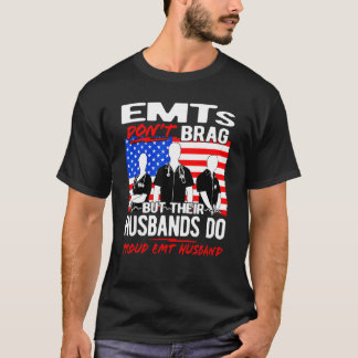Trotse EMT echtgenoot - Grappige EMS echtgenote ci T-shirt