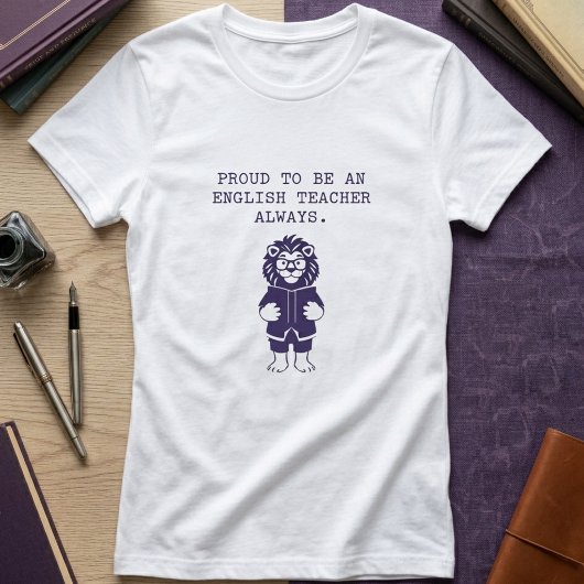 Trotse Engelse lerarenopleider T-shirt