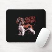 Trotse Er Spaniel Hondenras Eigenaar Muismat (Met muis)