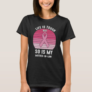 Trotse Familie Borstkanker Strijder Schoonmoeder T-shirt