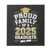 Trotse Familie Van Een Afgestudeerde In 2025 Afstu Notitieblok (Voorkant)