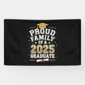 Trotse Familie Van Een Afgestudeerde In 2025 Afstu Spandoek (Horizontaal)