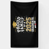 Trotse Familie Van Een Afgestudeerde In 2025 Afstu Spandoek (Verticaal)