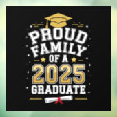 Trotse Familie Van Een Afgestudeerde In 2025 Diplo Raamsticker (Vel 3)