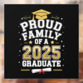 Trotse Familie Van Een Afgestudeerde In 2025 Diplo Raamsticker (Vel 2)