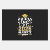 Trotse familie van een Afstuderen Afstuderen uit 2 Inpakpapier Vel (Voorkant)