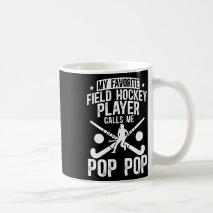 Trotse Field Hockey Opa Van Een Field Hockey Spele Koffiemok