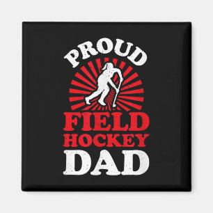 Trotse Field Hockey Vader Cool Field Hockey Ouder  Magneet