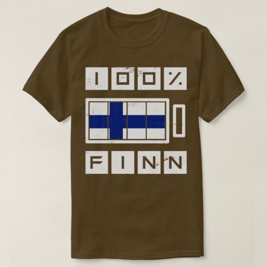Trotse Finse cadeau Finland T-shirt (Design voorkant)