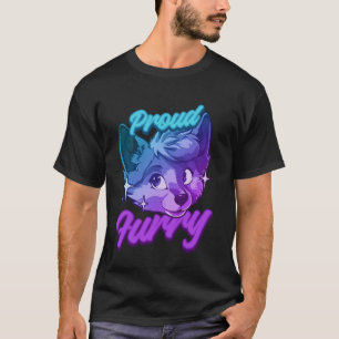 Trotse Furry Fandom Furries Staarten Oren Furry Pe T-shirt