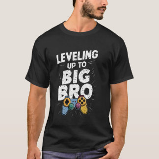 Trotse gamer nivelleren tot grote broer gepromovee t-shirt