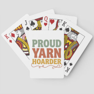 Trotse Garens Hoarder Grappig Breien Pokerkaarten