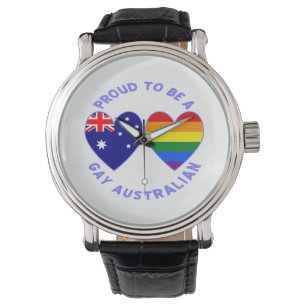 Trotse Gay Australiër  Horloge