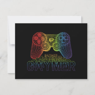 Trotse Gaymer, Gay Pride Gaming Feestdagenkaart