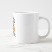 Trotse gehandicapte grote koffiekop (Rechts)