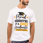 Trotse Godzus van de afstuderen familie matching T-shirt (Voorkant)