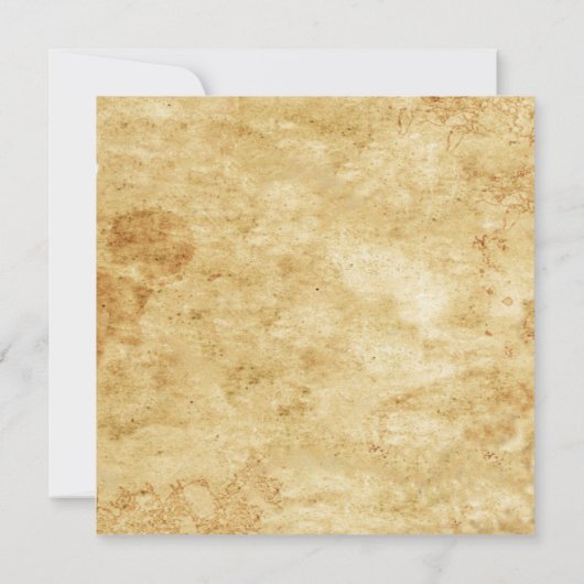 Trotse Gotische Skeletsleutel bruiloft Save The Date (Achterkant)