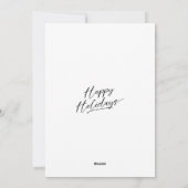 Trotse grootouder hartverwarmende kleinkind moment feestdagenkaart (Achterkant)