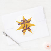 Trotse Grootouder Ronde Sticker (Envelop)