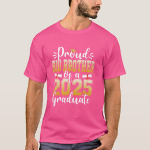 Trotse grote broer van een afgestudeerde van de kl t-shirt