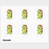 Trotse Grote Jongen Ronde Sticker (Vel)