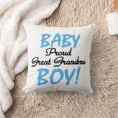 Trotse Grote Oma Baby Jongen Cadeaus Kussen (Deken)