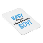 Trotse Grote Oma Baby Jongen Cadeaus Magneet (Rechterzijde)