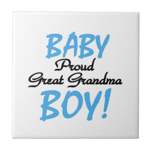 Trotse Grote Oma Baby Jongen Cadeaus Tegeltje