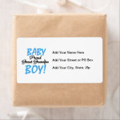 Trotse Grote Opa Baby Jongen Cadeaus Etiket (Insitu)