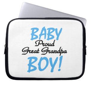 Trotse Grote Opa Baby Jongen Cadeaus Laptop Sleeve