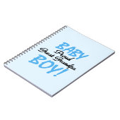 Trotse Grote Opa Baby Jongen Cadeaus Notitieboek (Linkerzijde)