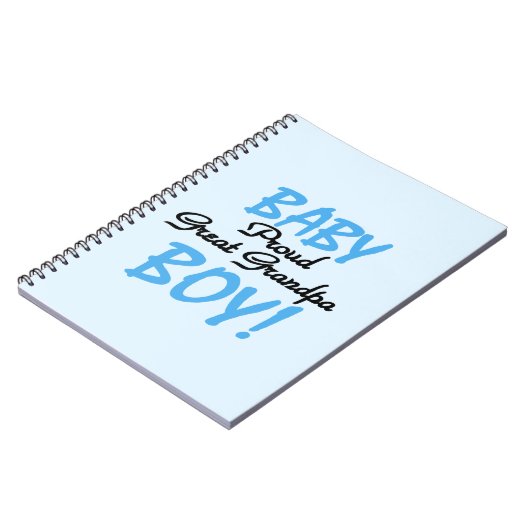 Trotse Grote Opa Baby Jongen Cadeaus Notitieboek (Linkerzijde)