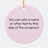 Trotse Grote Opa Baby Meisje Gifts Keramisch Ornament (Achterkant)