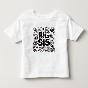 Trotse Grote Zus - Bloemenviering Kinder Shirts