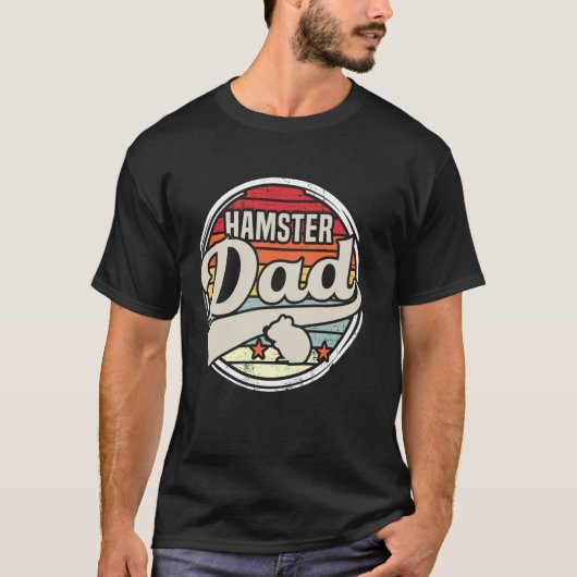 Trotse Hamster Vader Hamster Dier T-shirt (Voorkant)